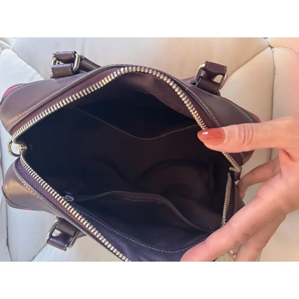 Coach Mini Bennett Satchel with Deer Spot Print